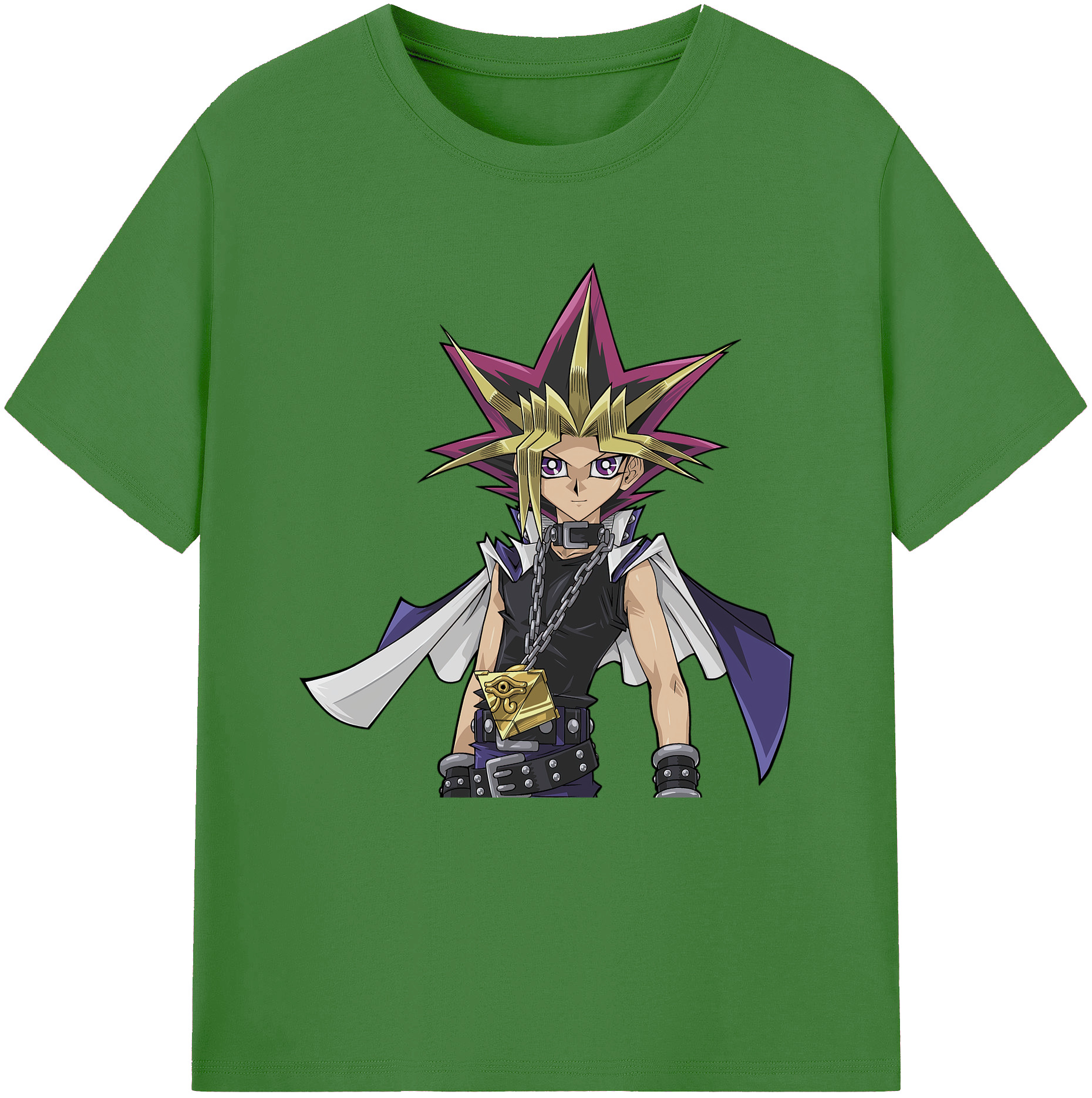 （画像用） 遊☆戯☆王 Yu-Gi-Oh! レディースカジュアルプリントTシャツ（綿100％）
